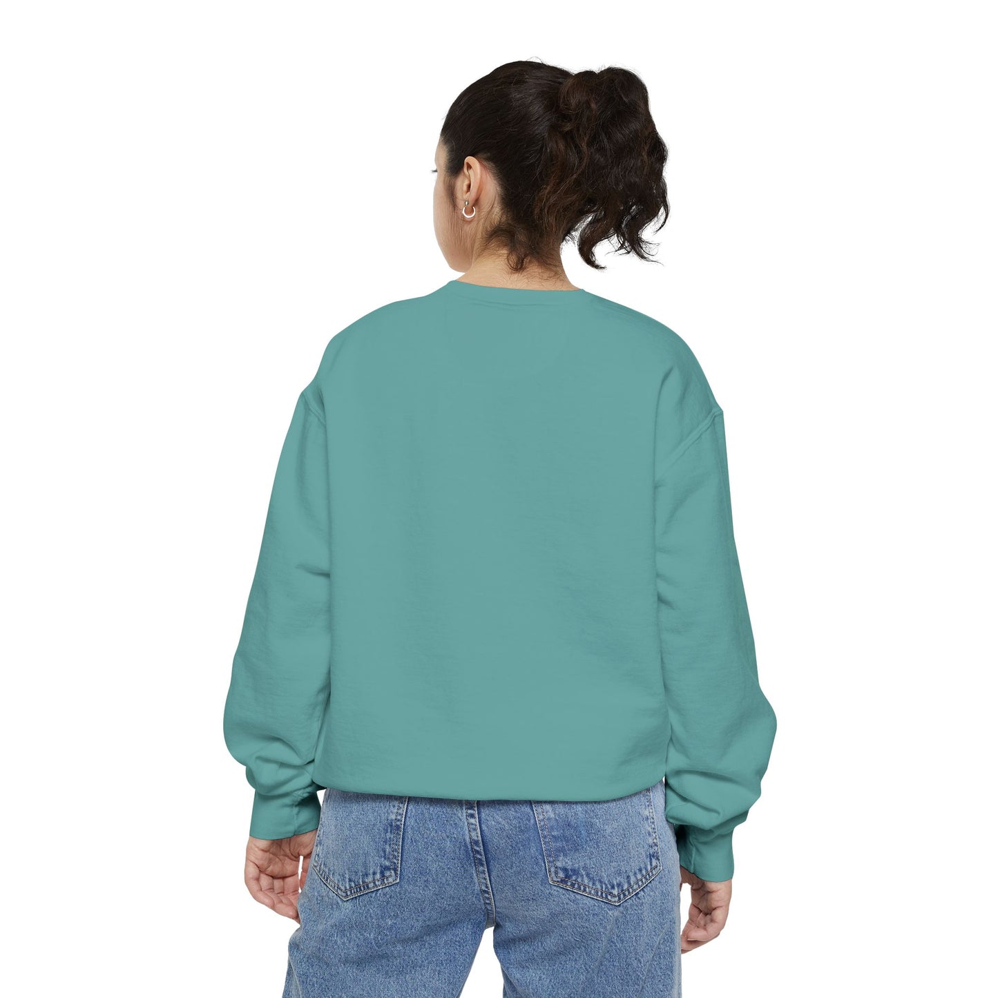 Spiritual Unisex Sweatshirt, Cozy Garment-Dyed Pullover, Witchy Apparel, Astrology Gift, Celestial Fashion
