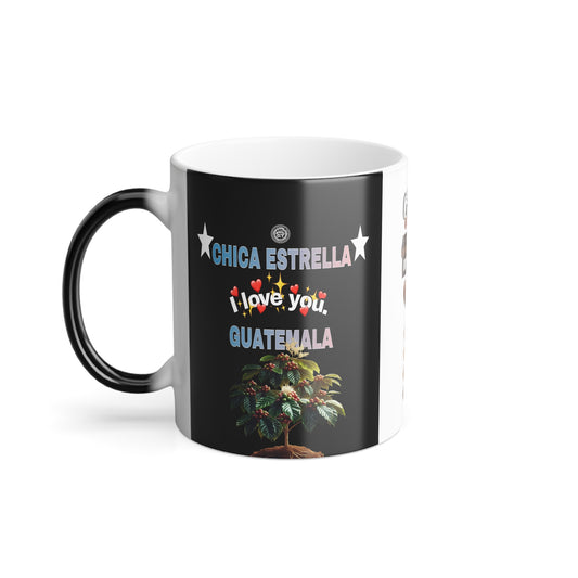“Guatemágica: Taza de la Mujer Estrella” Brilla Como Vos, Edición Guatemalteca”