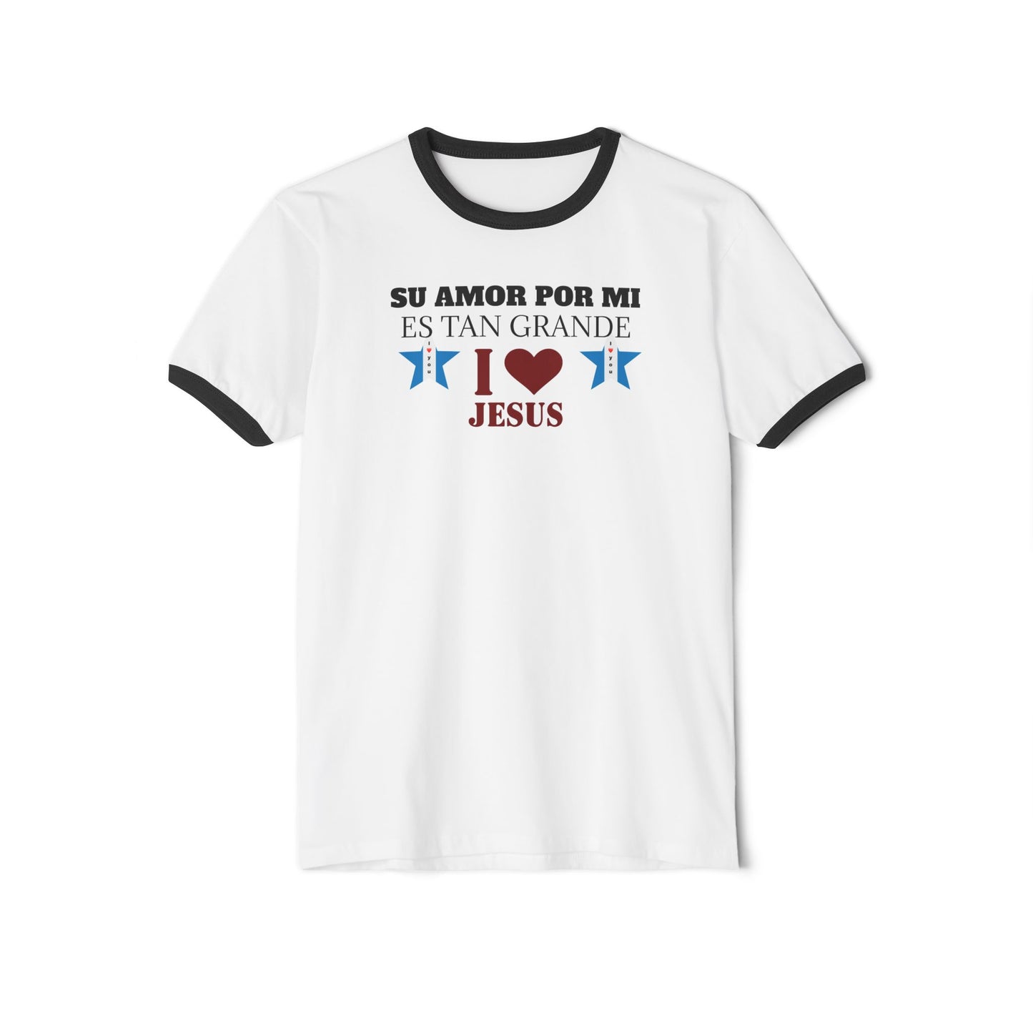 Unisex Cotton Ringer T-Shirt with 'En Tu Cara Papa' Design - Fun Gift for Dads, Hipster Fashion, Family BBQ, Father's Day, Casual Wear