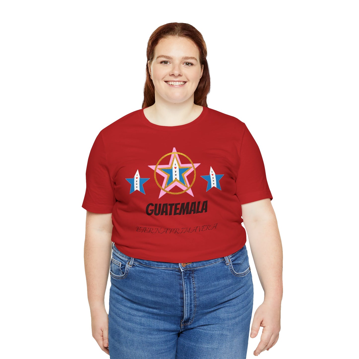 Guatemala Star Tee - Unisex Short Sleeve Shirt, Casual Wear, Travel Souvenir, Gift for Travelers, Summer Fashion, Unique Design