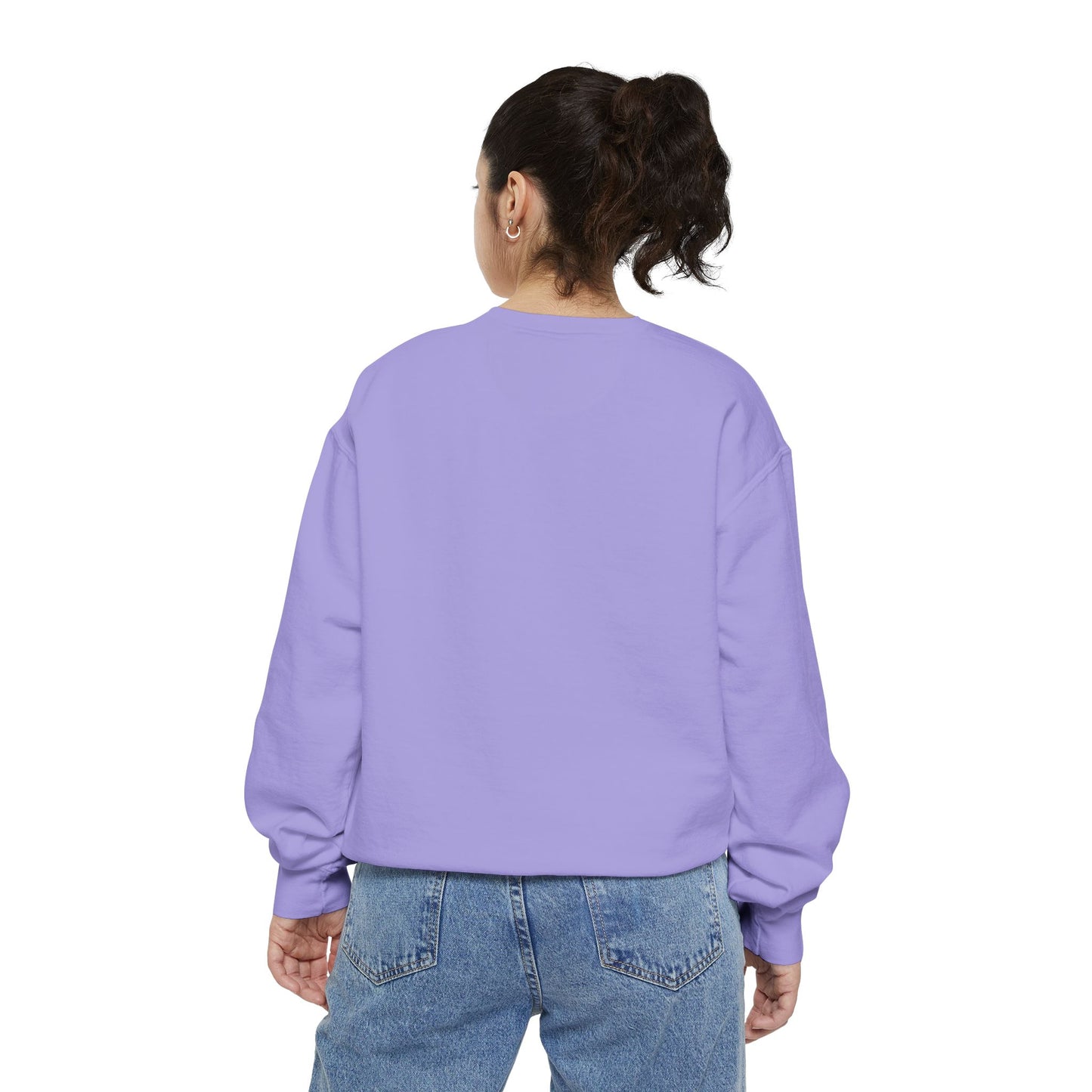 Spiritual Unisex Sweatshirt, Cozy Garment-Dyed Pullover, Witchy Apparel, Astrology Gift, Celestial Fashion