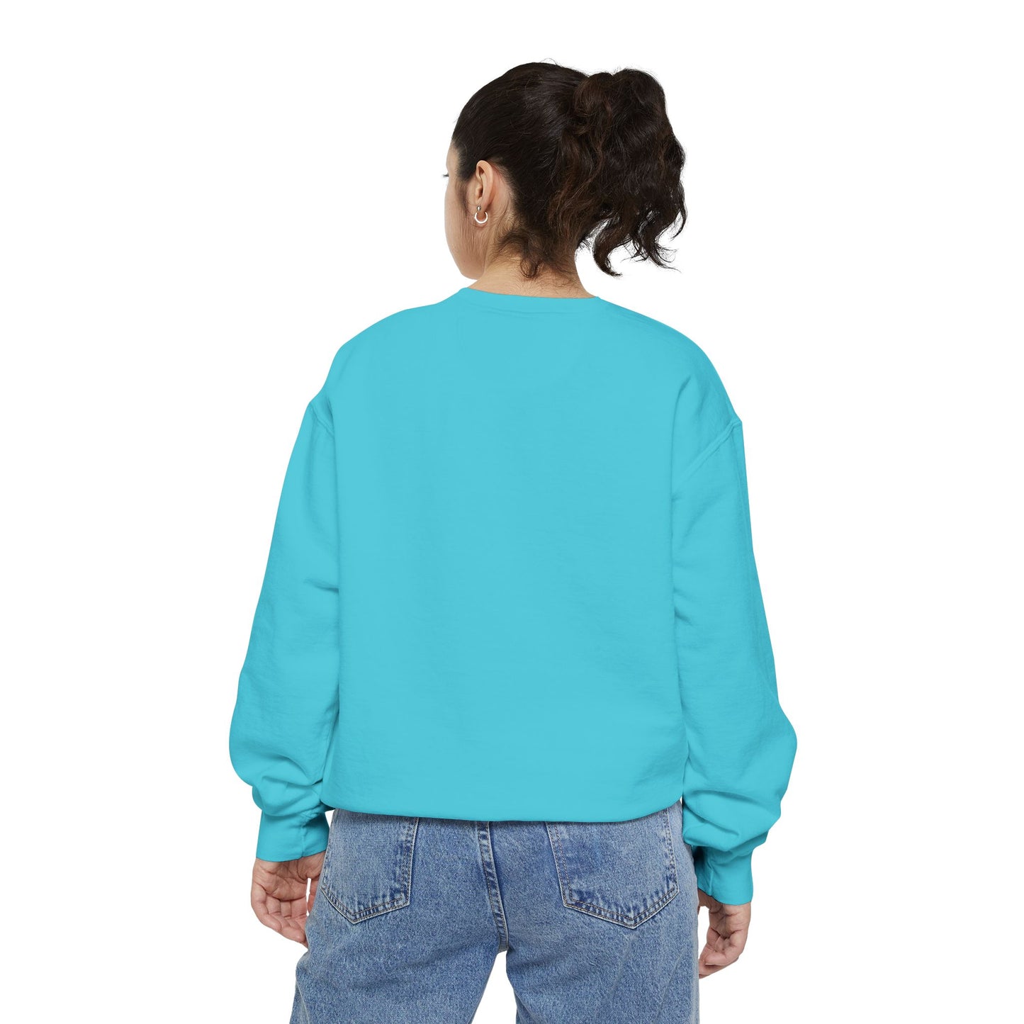 Spiritual Unisex Sweatshirt, Cozy Garment-Dyed Pullover, Witchy Apparel, Astrology Gift, Celestial Fashion