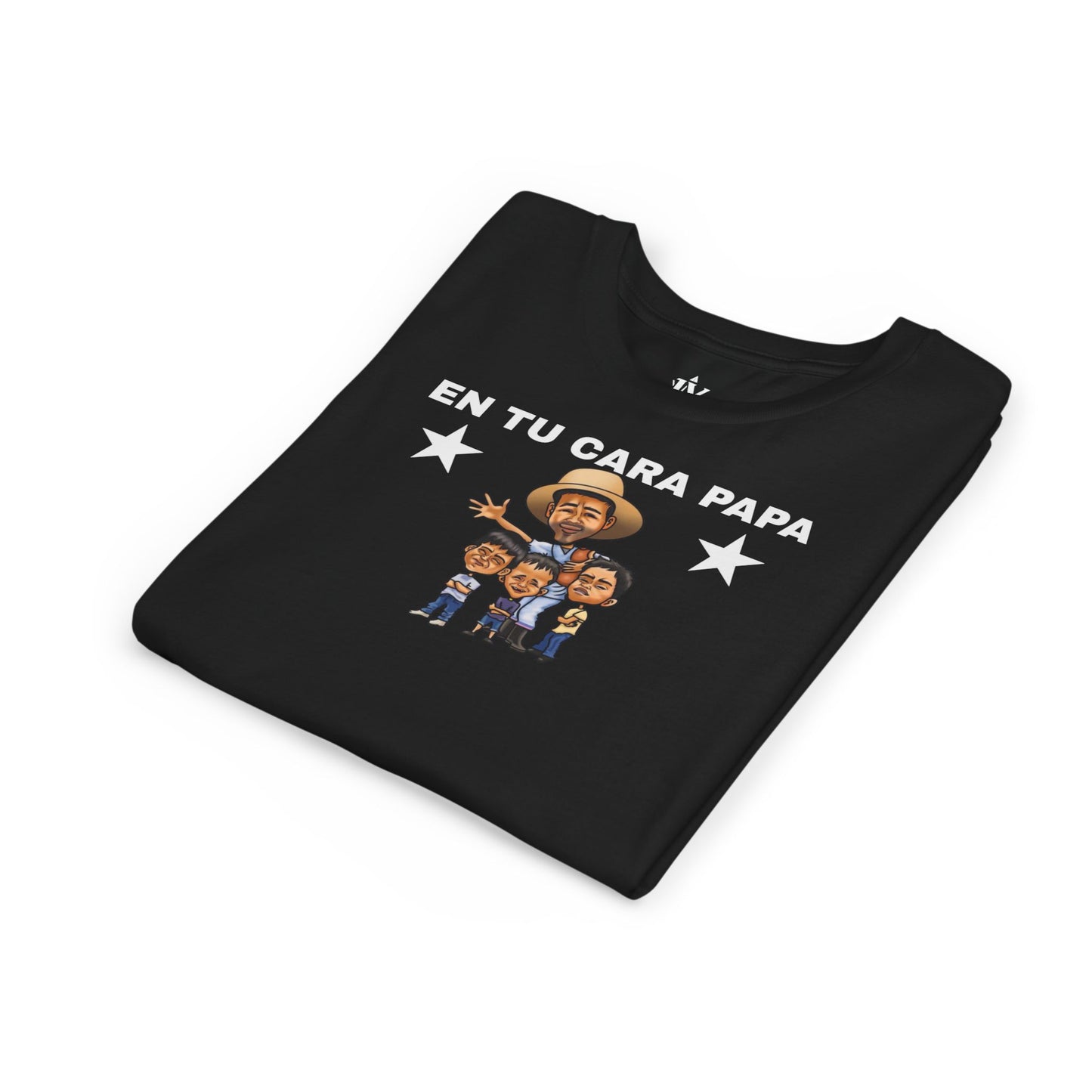 Playera Juvenil “En Tu Cara, Papá” – Colaboración Tío Chumilo x JV (S a XL)