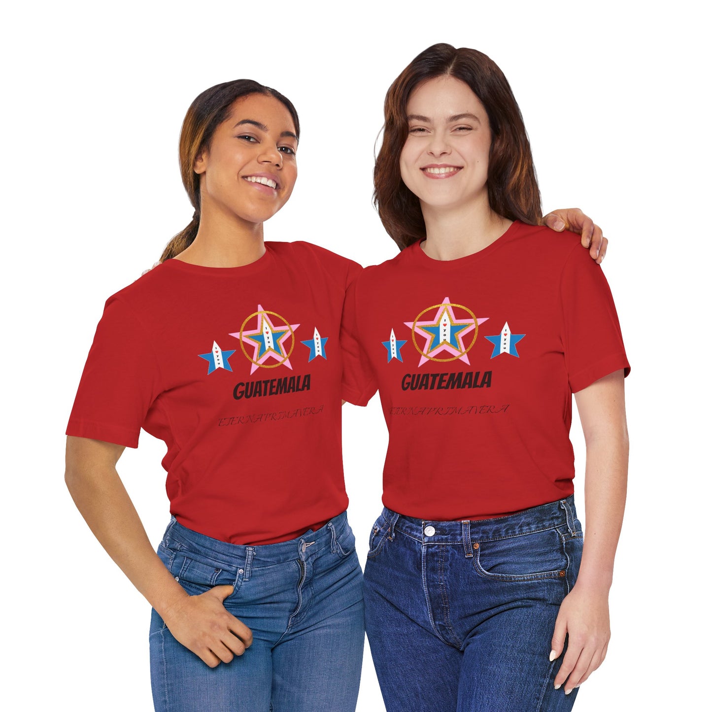 Guatemala Star Tee - Unisex Short Sleeve Shirt, Casual Wear, Travel Souvenir, Gift for Travelers, Summer Fashion, Unique Design