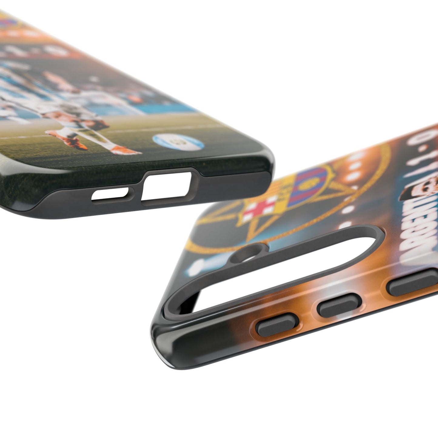 "Messi con el escudo del FC Barcelona: Funda edición Especial"