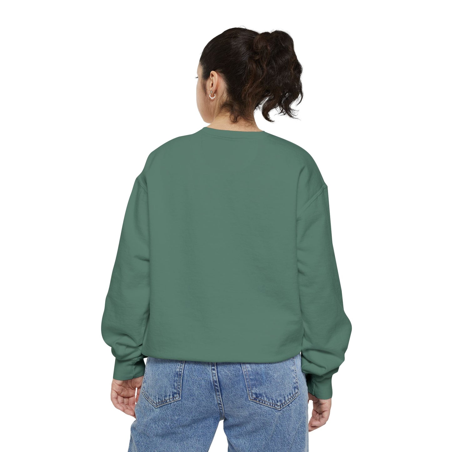 Spiritual Unisex Sweatshirt, Cozy Garment-Dyed Pullover, Witchy Apparel, Astrology Gift, Celestial Fashion