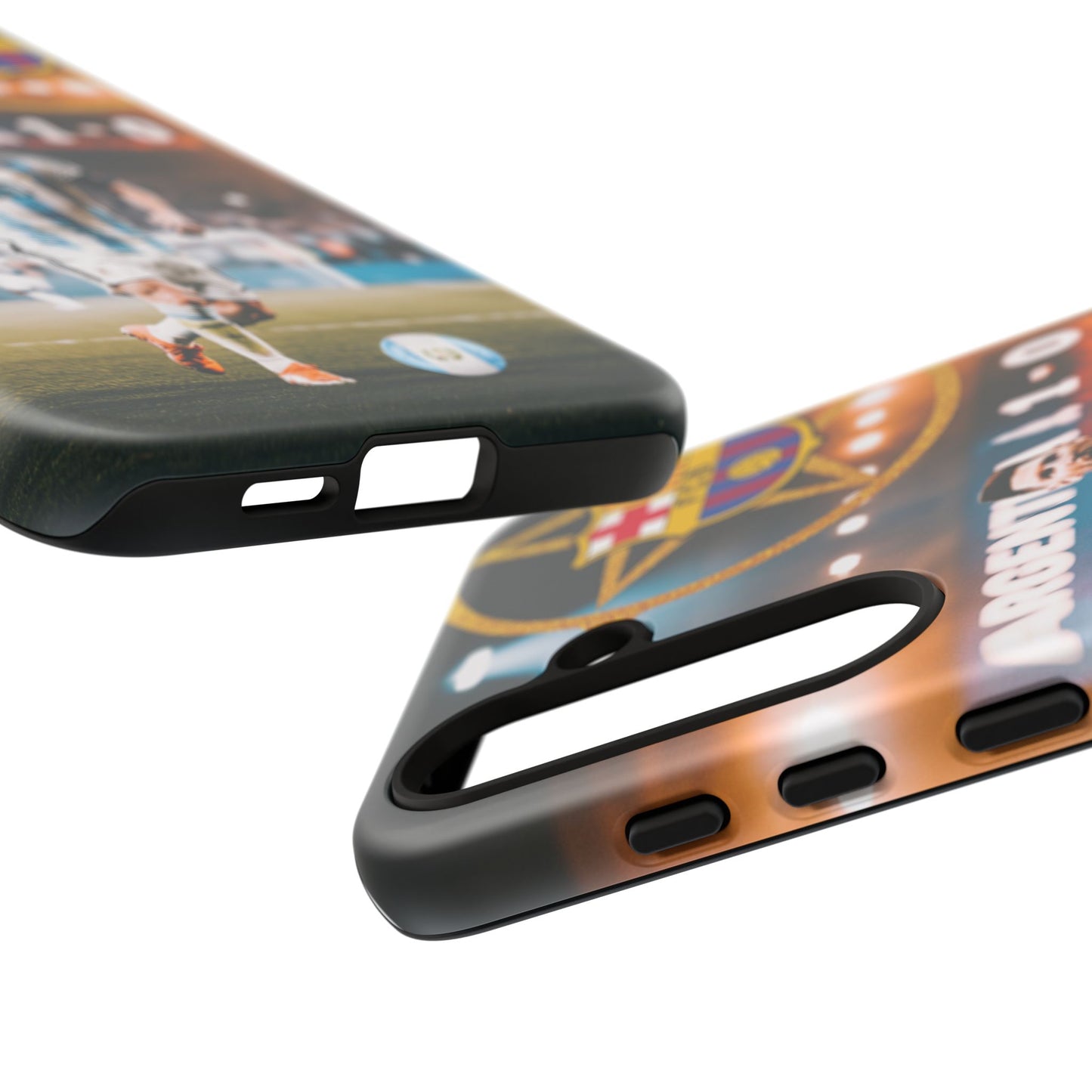 "Messi con el escudo del FC Barcelona: Funda edición Especial"