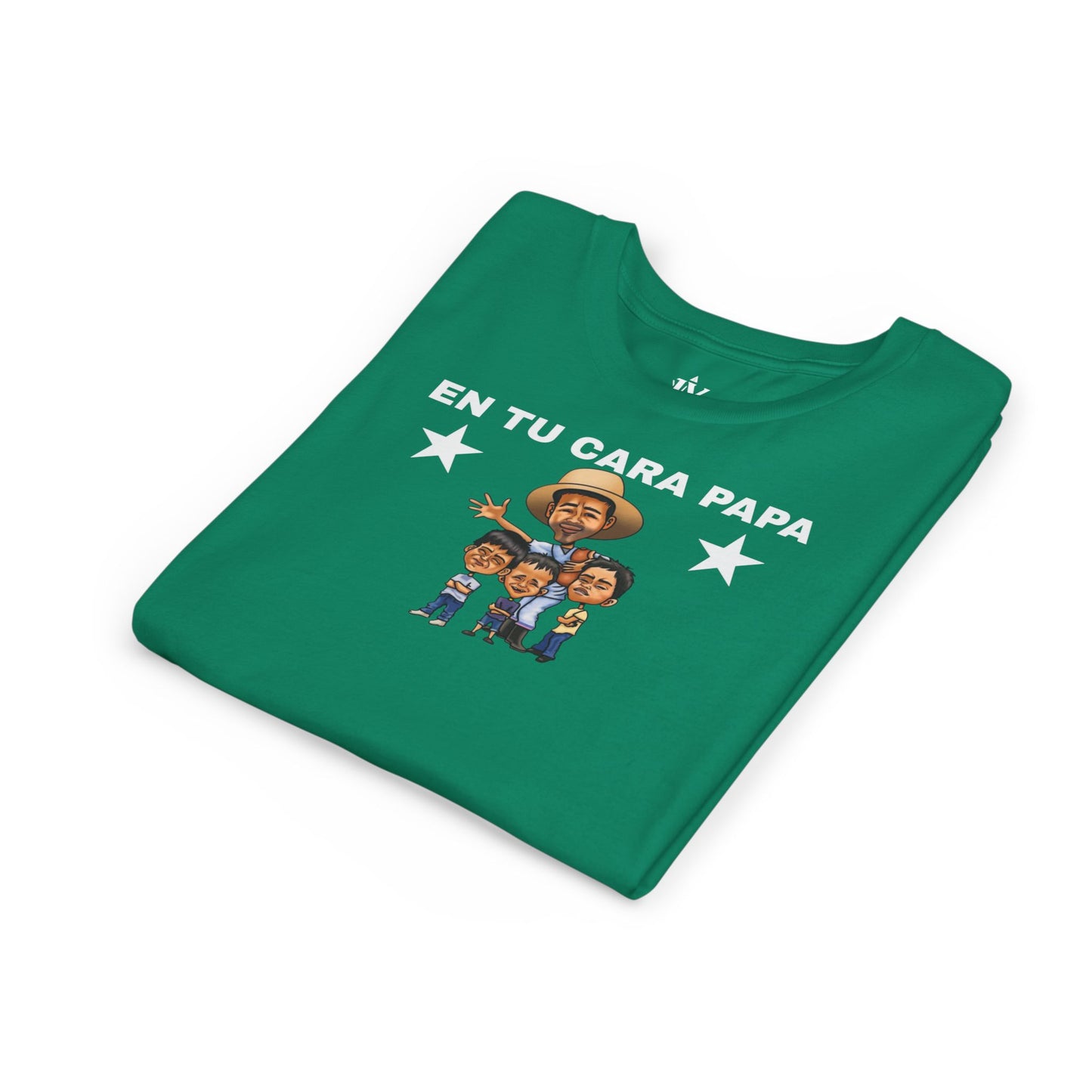 Playera Juvenil “En Tu Cara, Papá” – Colaboración Tío Chumilo x JV (S a XL)
