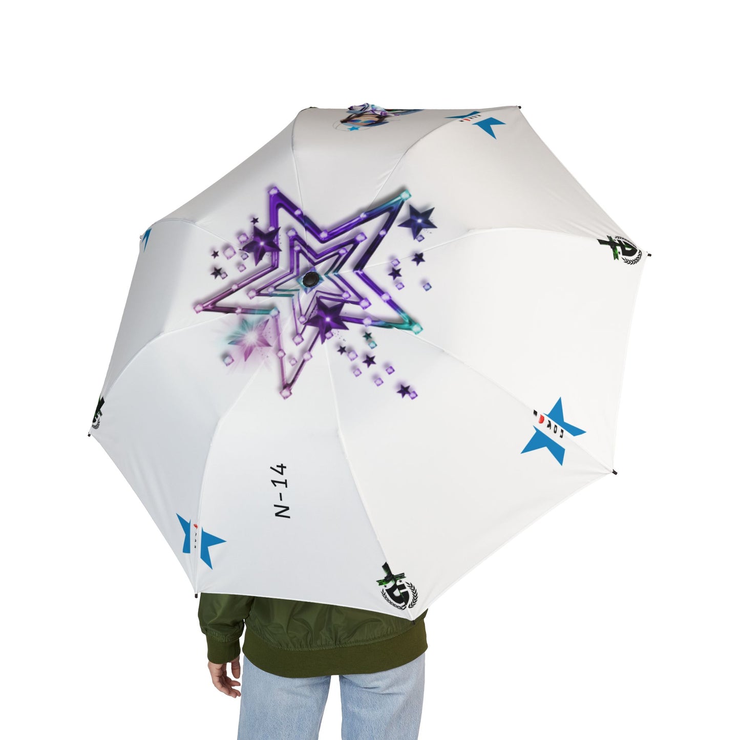 🌟Un Regalo Celestial Solo para-Ella" Bajo la Lluvia, Cubierta por las Estrellas"