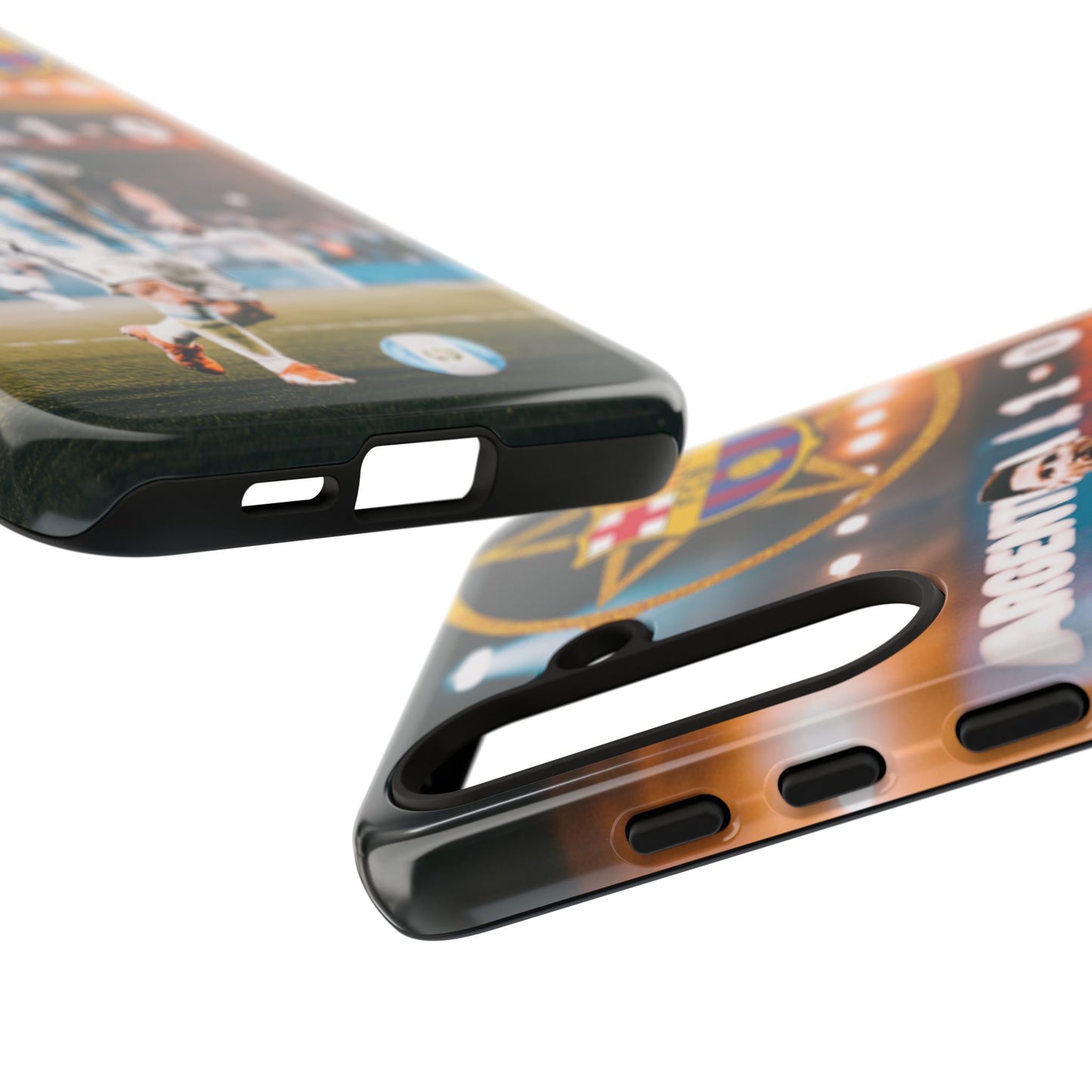 "Messi con el escudo del FC Barcelona: Funda edición Especial"