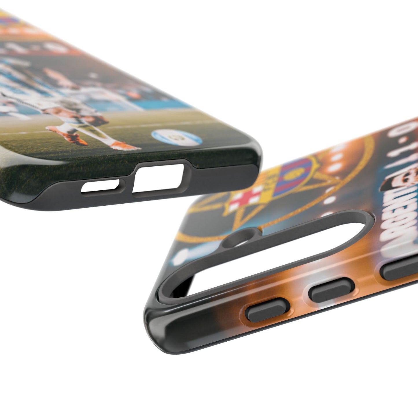 "Messi con el escudo del FC Barcelona: Funda edición Especial"