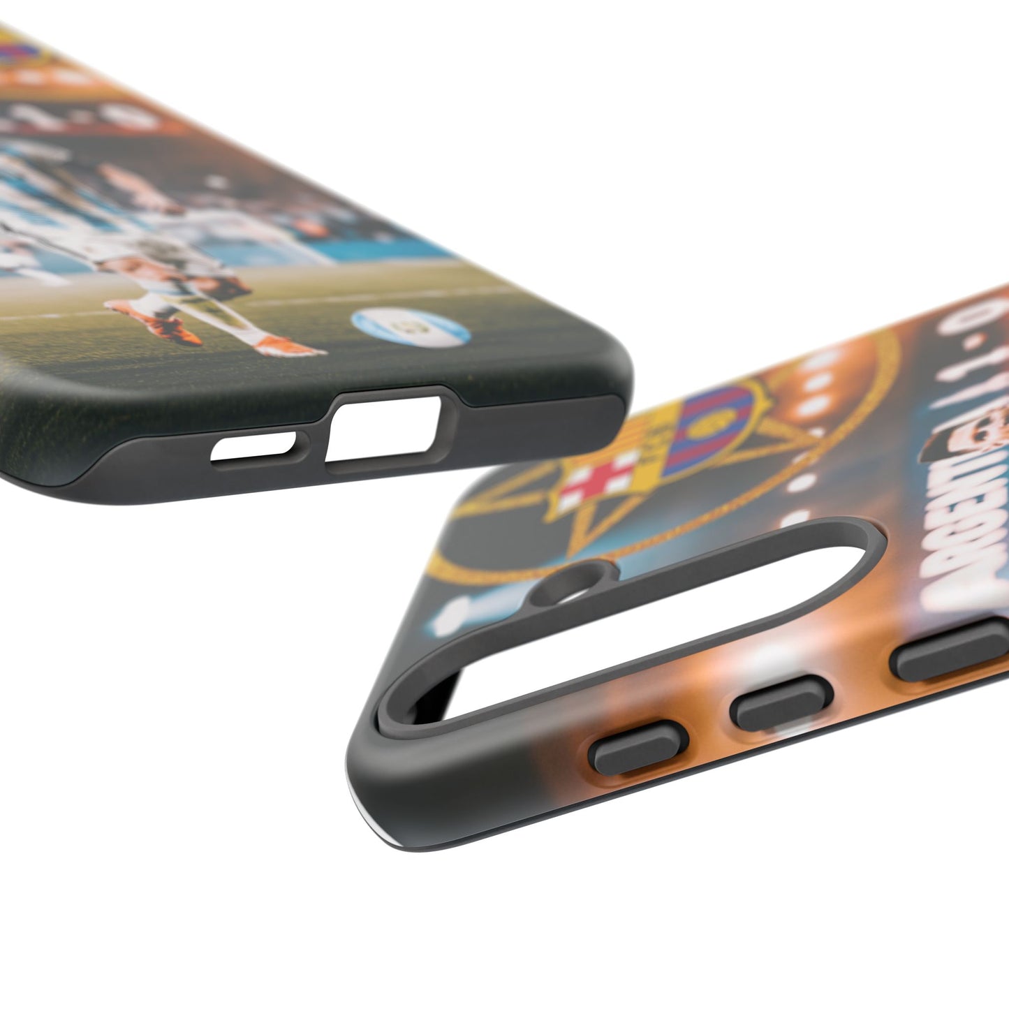 "Messi con el escudo del FC Barcelona: Funda edición Especial"