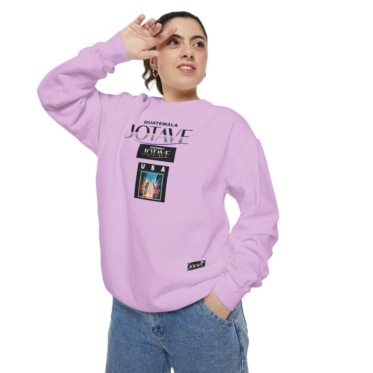 Spiritual Unisex Sweatshirt, Cozy Garment-Dyed Pullover, Witchy Apparel, Astrology Gift, Celestial Fashion