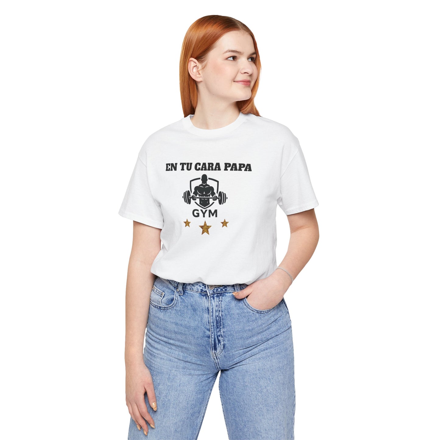 Playera Unisex Ligera “En Tu Cara Papa” GYM – Edición Especial, Tío Chumilo