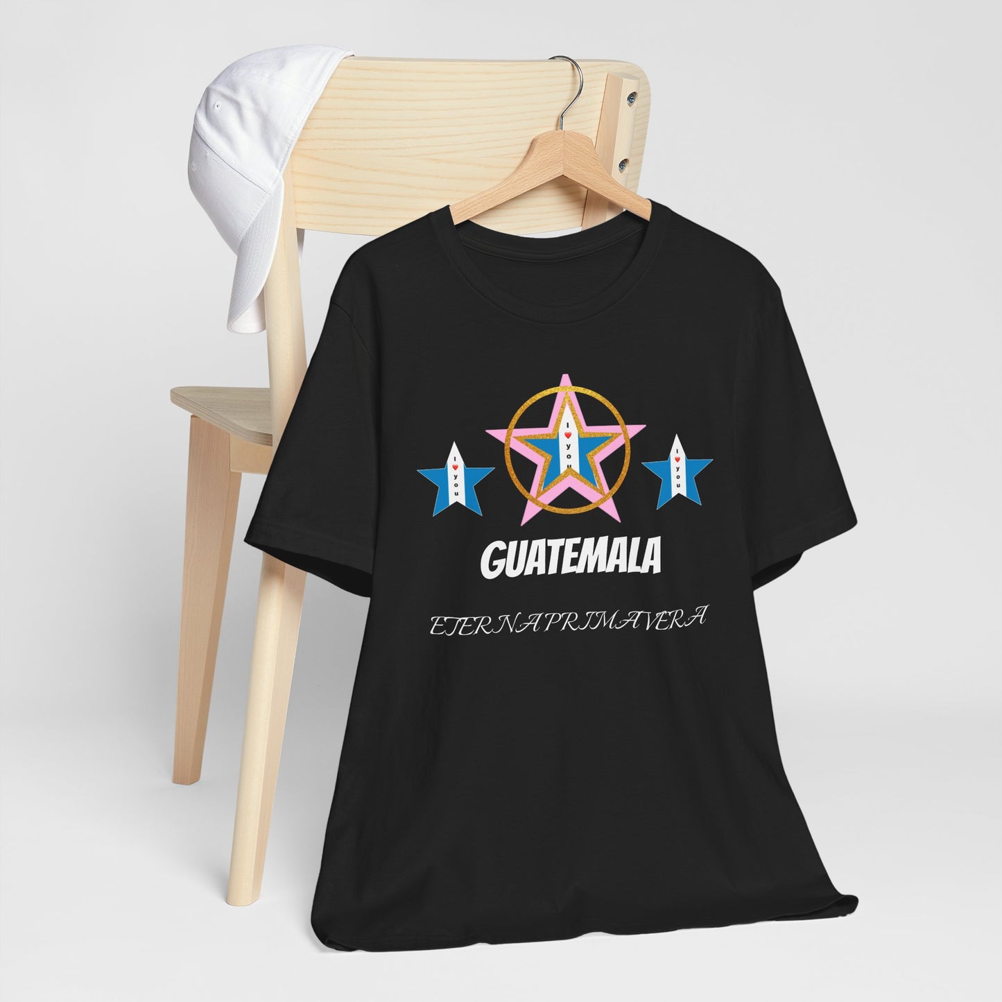 Guatemala Star Tee - Unisex Short Sleeve Shirt, Casual Wear, Travel Souvenir, Gift for Travelers, Summer Fashion, Unique Design
