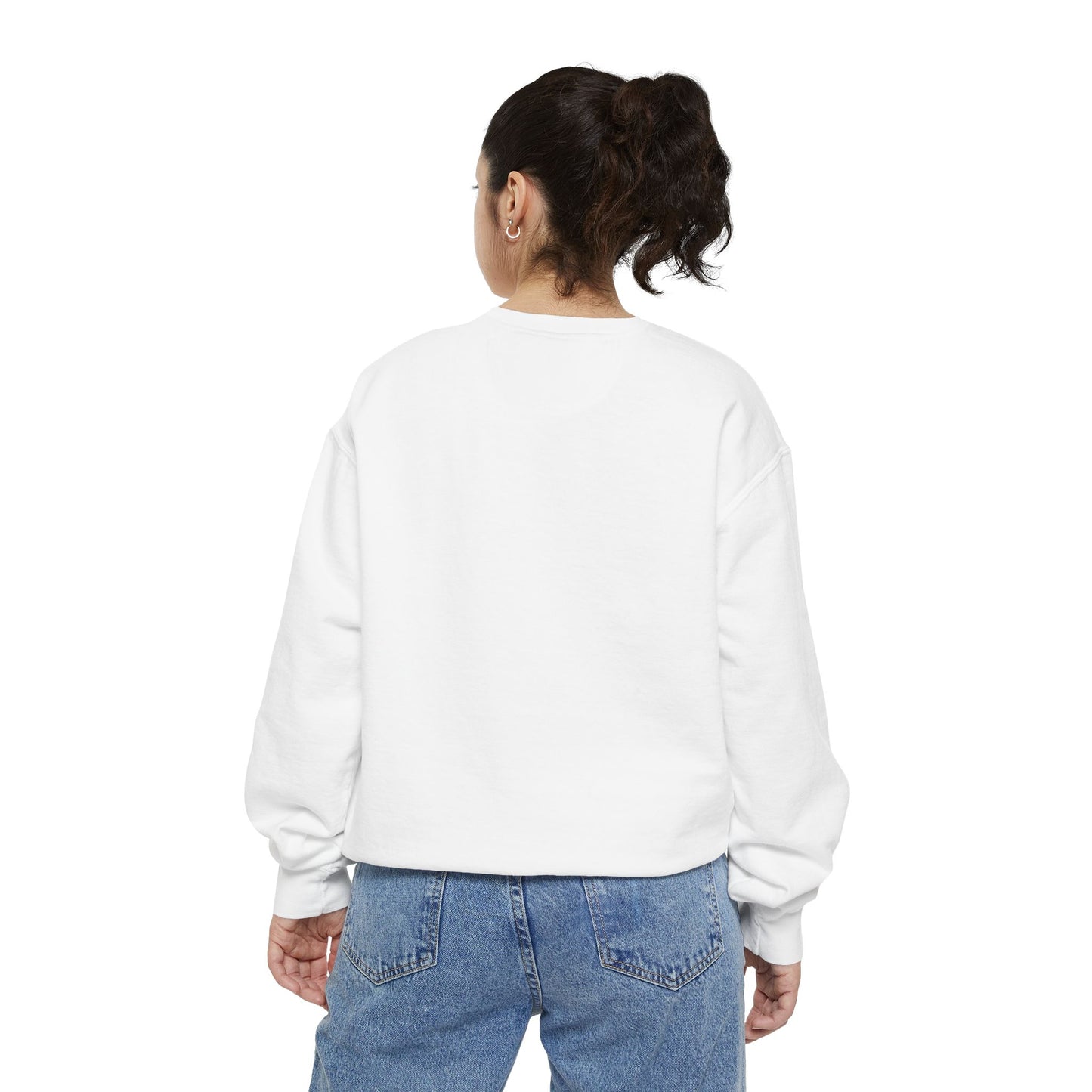 Spiritual Unisex Sweatshirt, Cozy Garment-Dyed Pullover, Witchy Apparel, Astrology Gift, Celestial Fashion