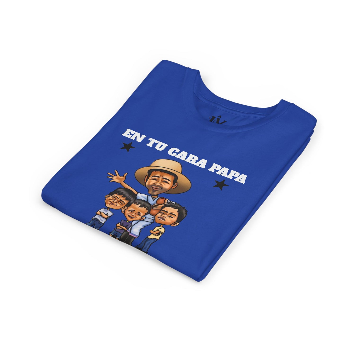 Playera juvenil. Edición Tío Chumilo – ¡En tu cara, papa! 👕 Disponible en tallas S a XL para Edades 6 a 14, unisex