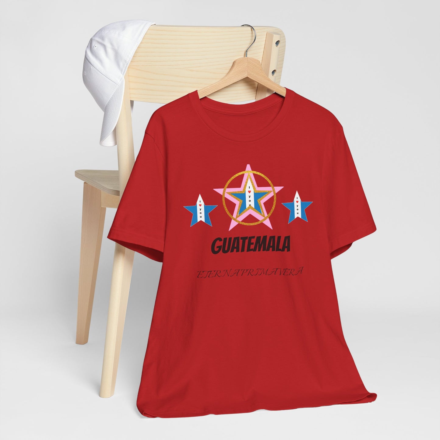 Guatemala Star Tee - Unisex Short Sleeve Shirt, Casual Wear, Travel Souvenir, Gift for Travelers, Summer Fashion, Unique Design