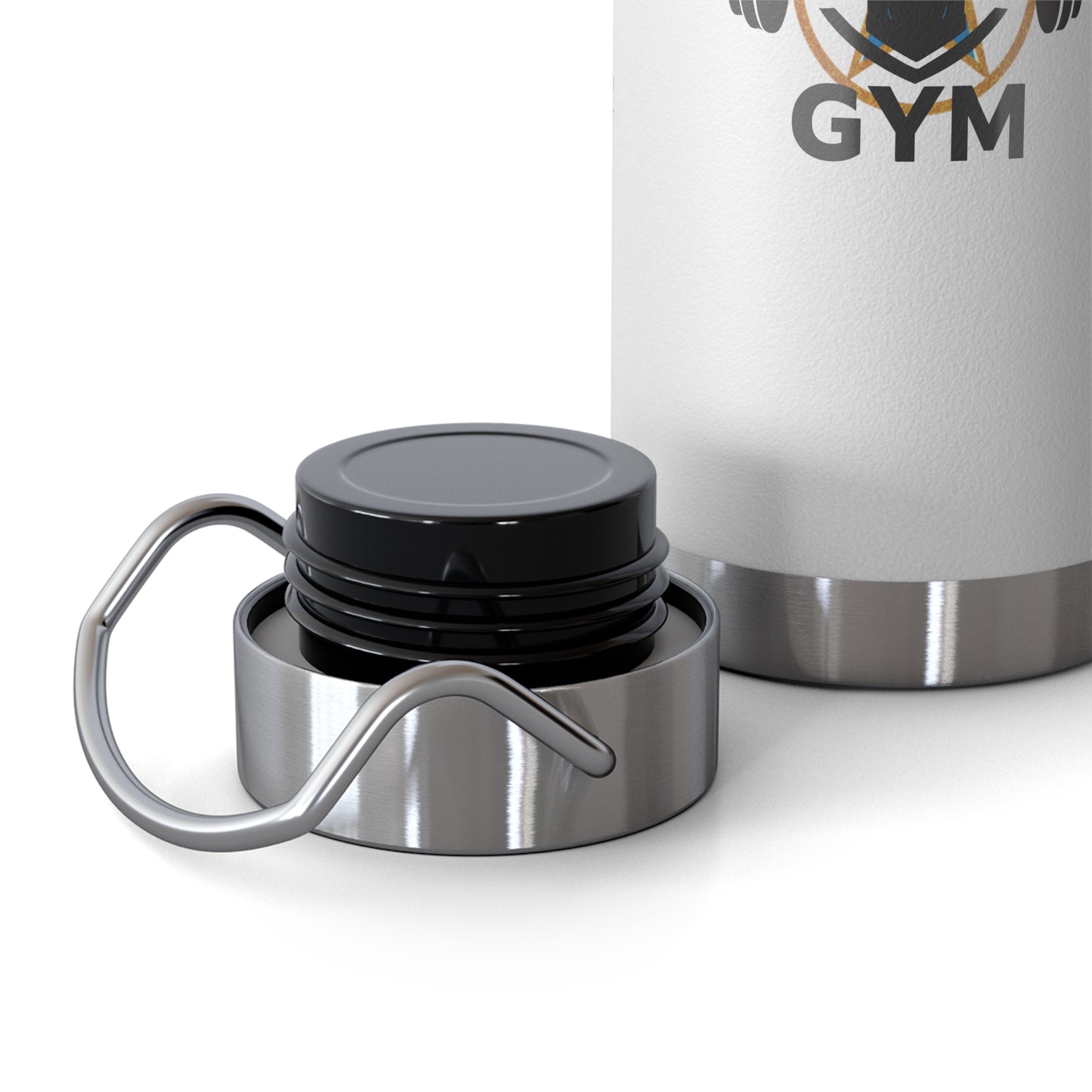 JV + Tío Chúmilo | Botella motivacional 22 oz – Para gym, playa o donde tú mandas