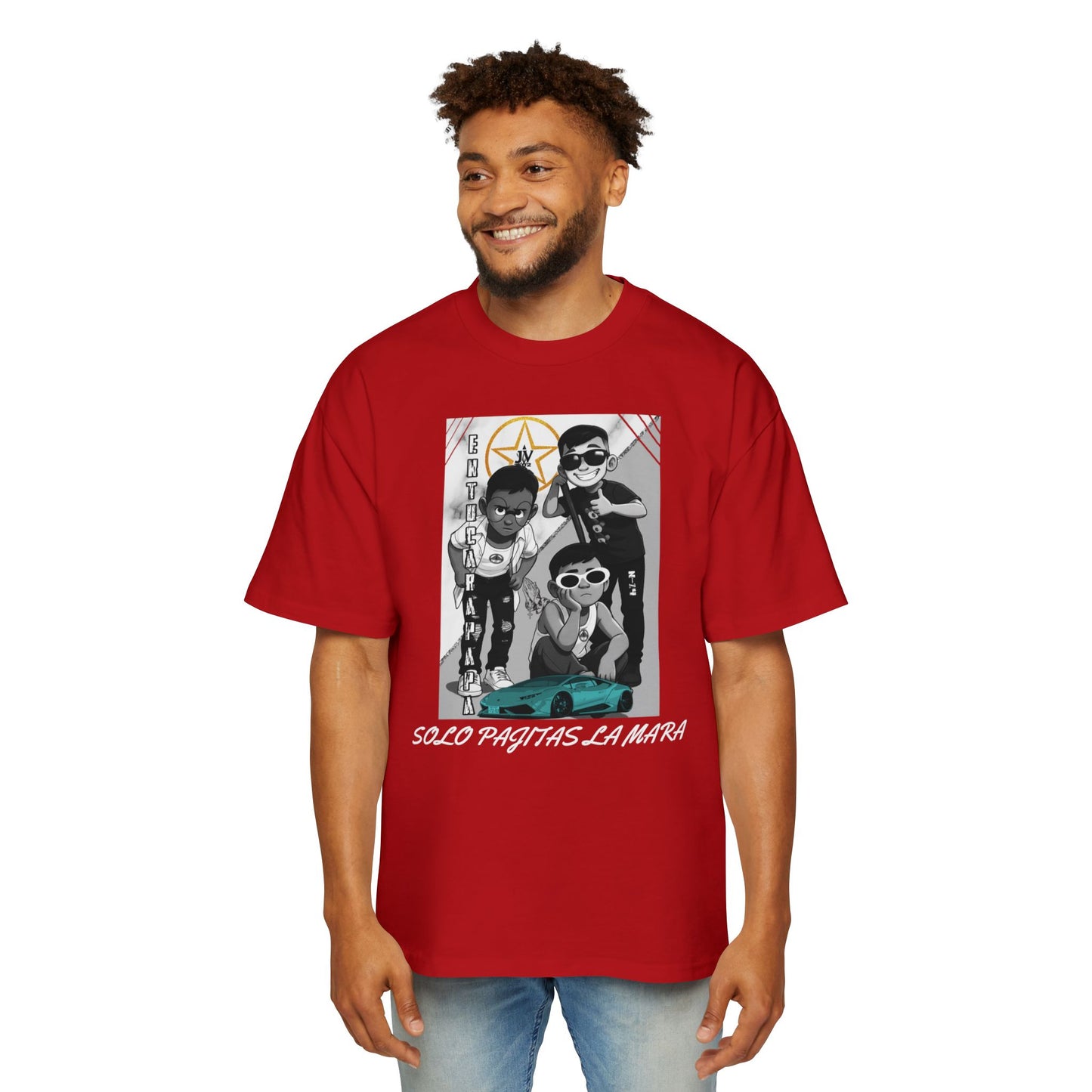 Men's Oversized Graphic Tee - Retro Noir Style, Streetwear Vibe, Hip Hop Culture, Urban Fashion, Gift for Him, Casual Cool