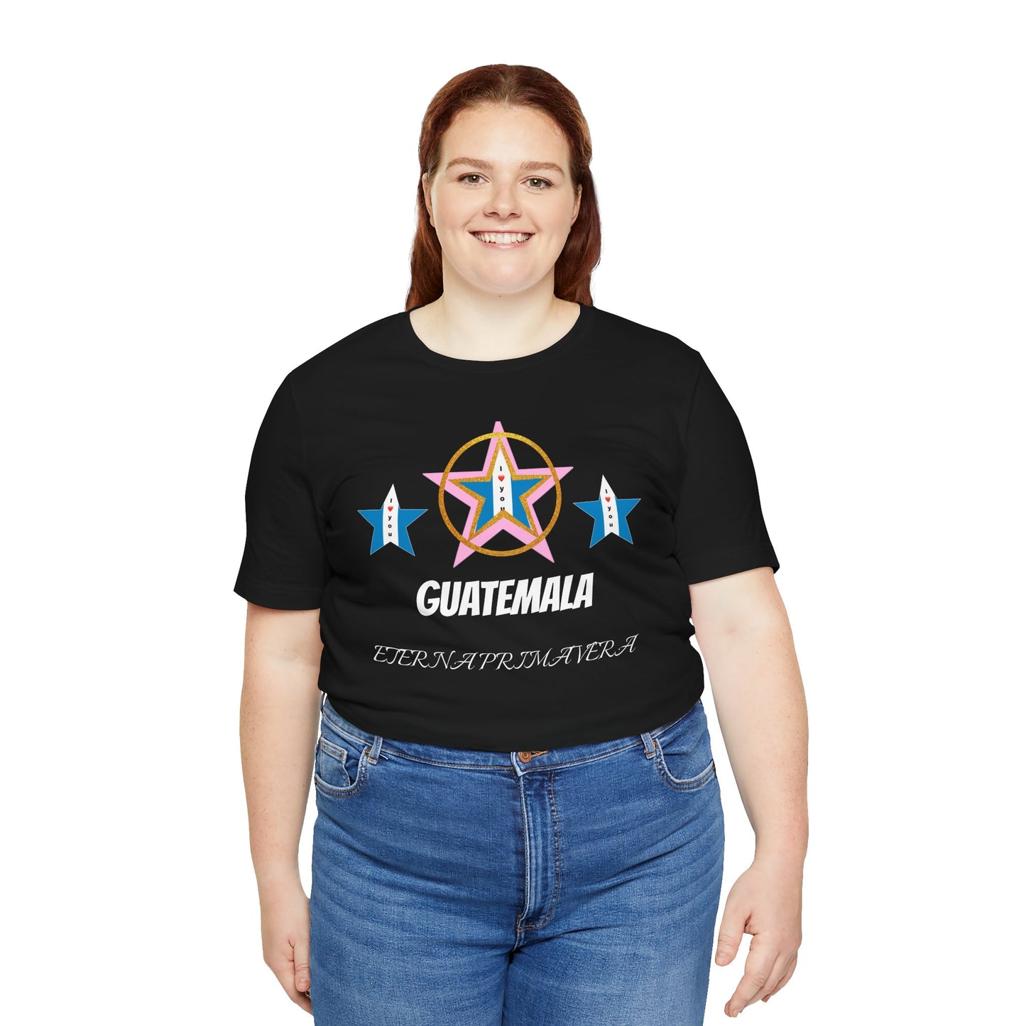 Guatemala Star Tee - Unisex Short Sleeve Shirt, Casual Wear, Travel Souvenir, Gift for Travelers, Summer Fashion, Unique Design