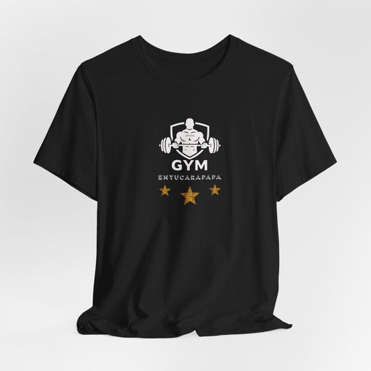 Edición JV x Tío Chúmilo – Playera para gym “En tu cara papá” | Unisex XS a 4XL