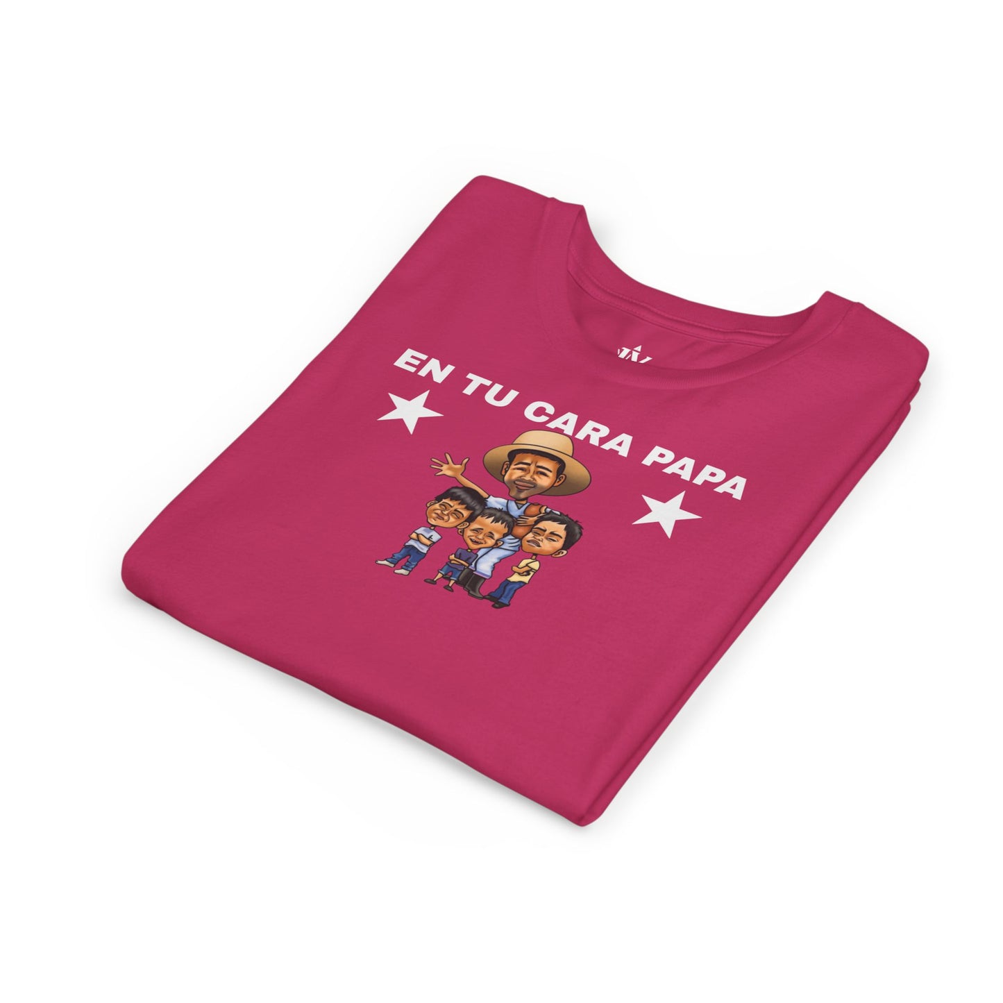 Playera Juvenil “En Tu Cara, Papá” – Colaboración Tío Chumilo x JV (S a XL)