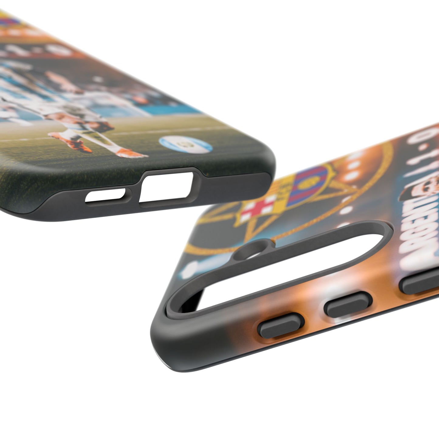 "Messi con el escudo del FC Barcelona: Funda edición Especial"