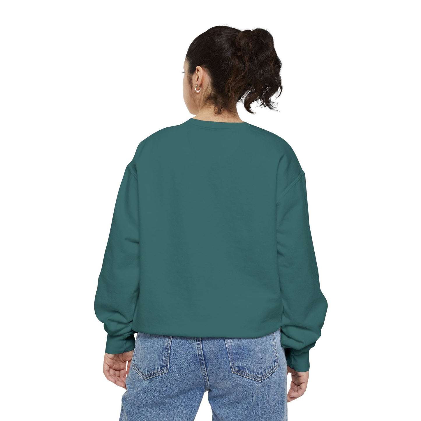 Spiritual Unisex Sweatshirt, Cozy Garment-Dyed Pullover, Witchy Apparel, Astrology Gift, Celestial Fashion