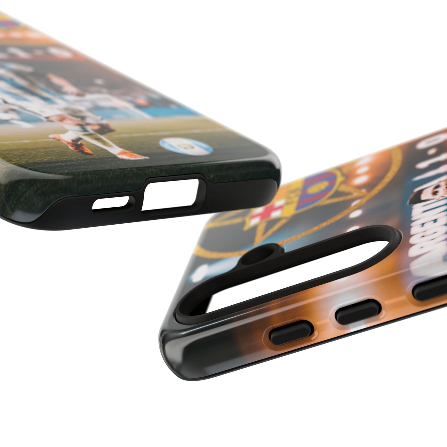 "Messi con el escudo del FC Barcelona: Funda edición Especial"