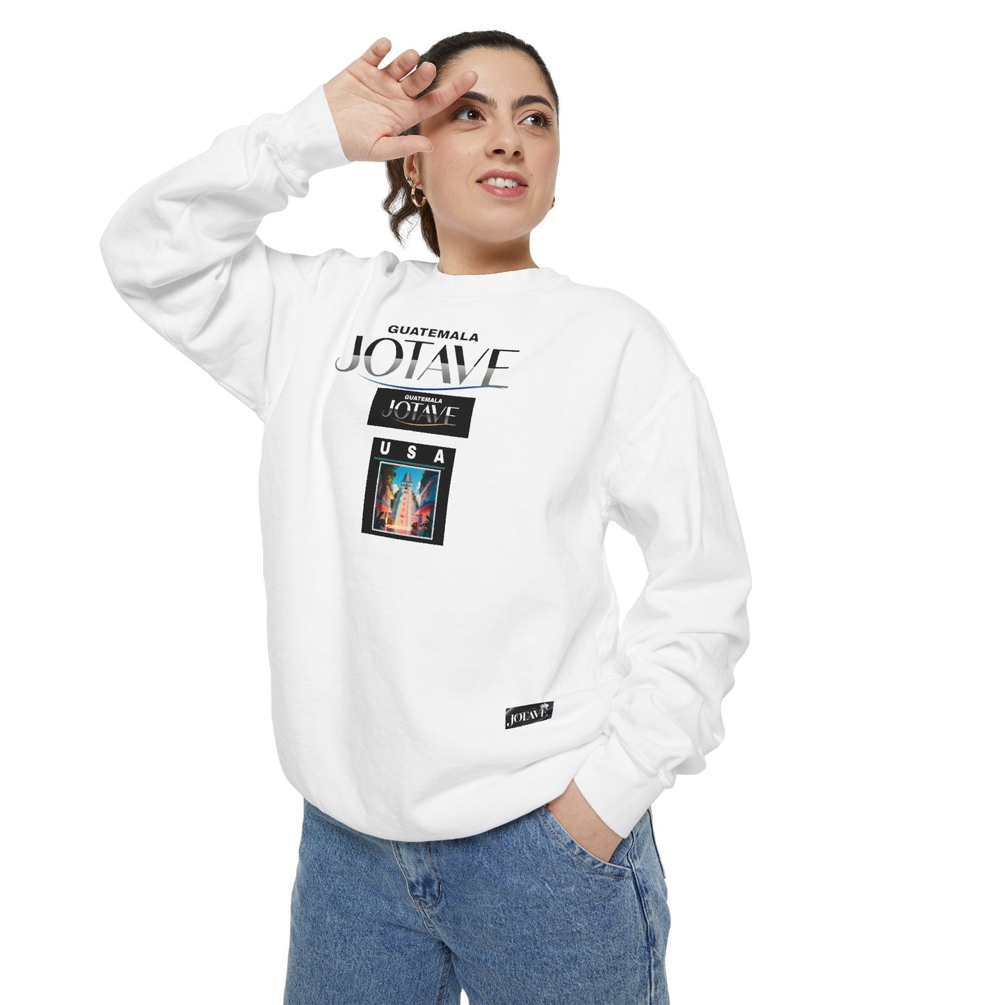 Spiritual Unisex Sweatshirt, Cozy Garment-Dyed Pullover, Witchy Apparel, Astrology Gift, Celestial Fashion