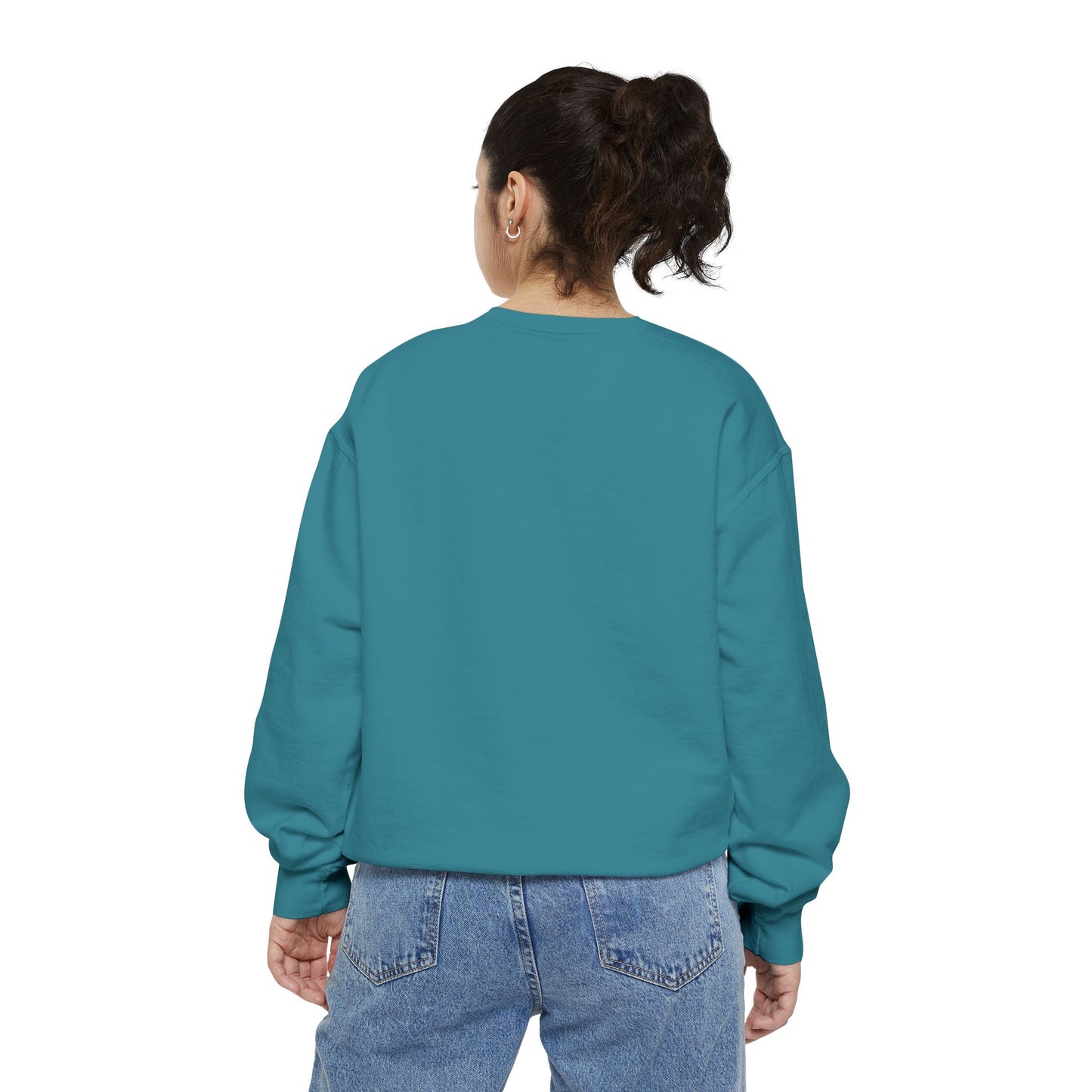 Spiritual Unisex Sweatshirt, Cozy Garment-Dyed Pullover, Witchy Apparel, Astrology Gift, Celestial Fashion